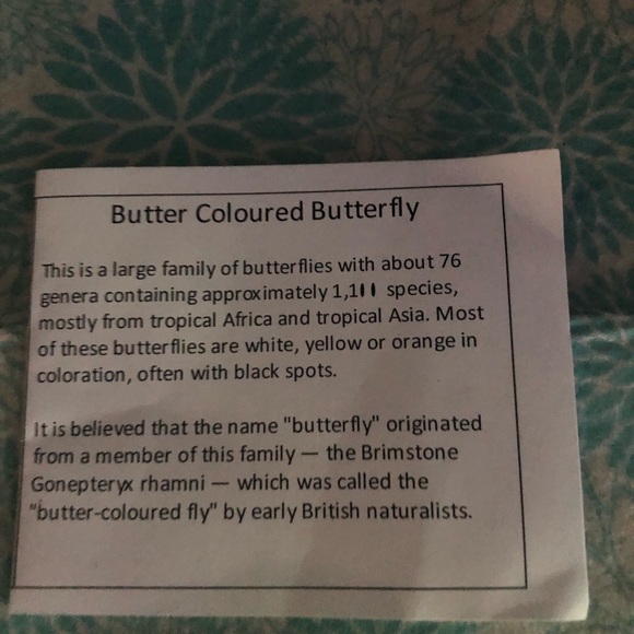 Silver Tree Butterfly Wings Pendent- 517 $40 or $35 w/offer - Picture 3 of 3